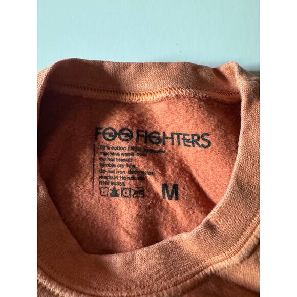 NWOT Foo Fighters Crawling Tigers Orange Sweatshirt - Picture 4 of 4